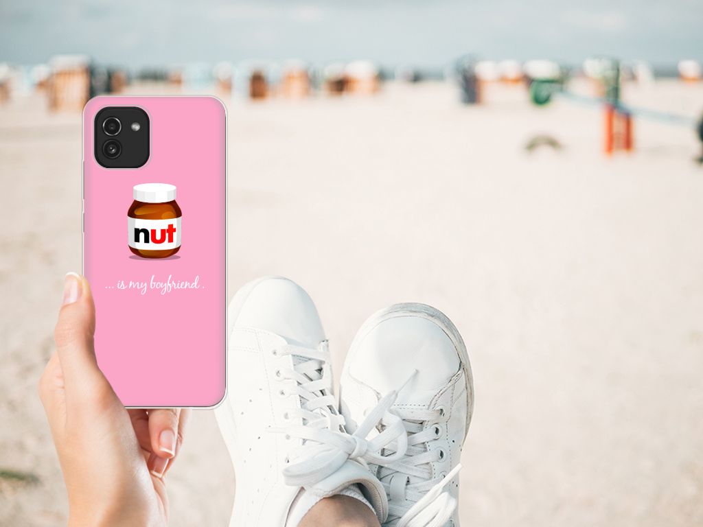 Samsung Galaxy A03 Siliconen Case Nut Boyfriend B2C Telecom