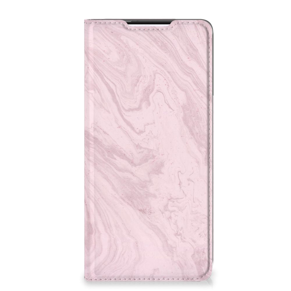 Samsung Galaxy S21 Plus Standcase Marble Pink - Origineel Cadeau Vriendin - B2C Telecom