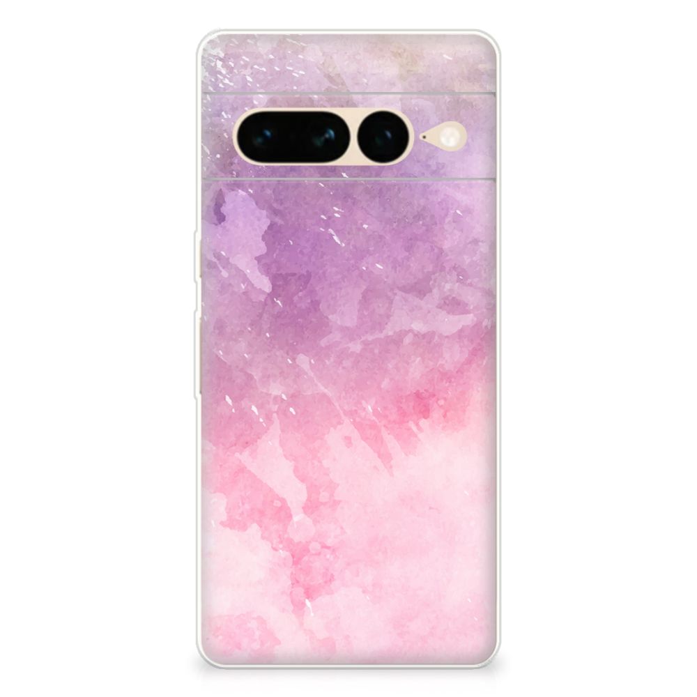 Hoesje maken Google Pixel 7 Pro Pink Purple Paint