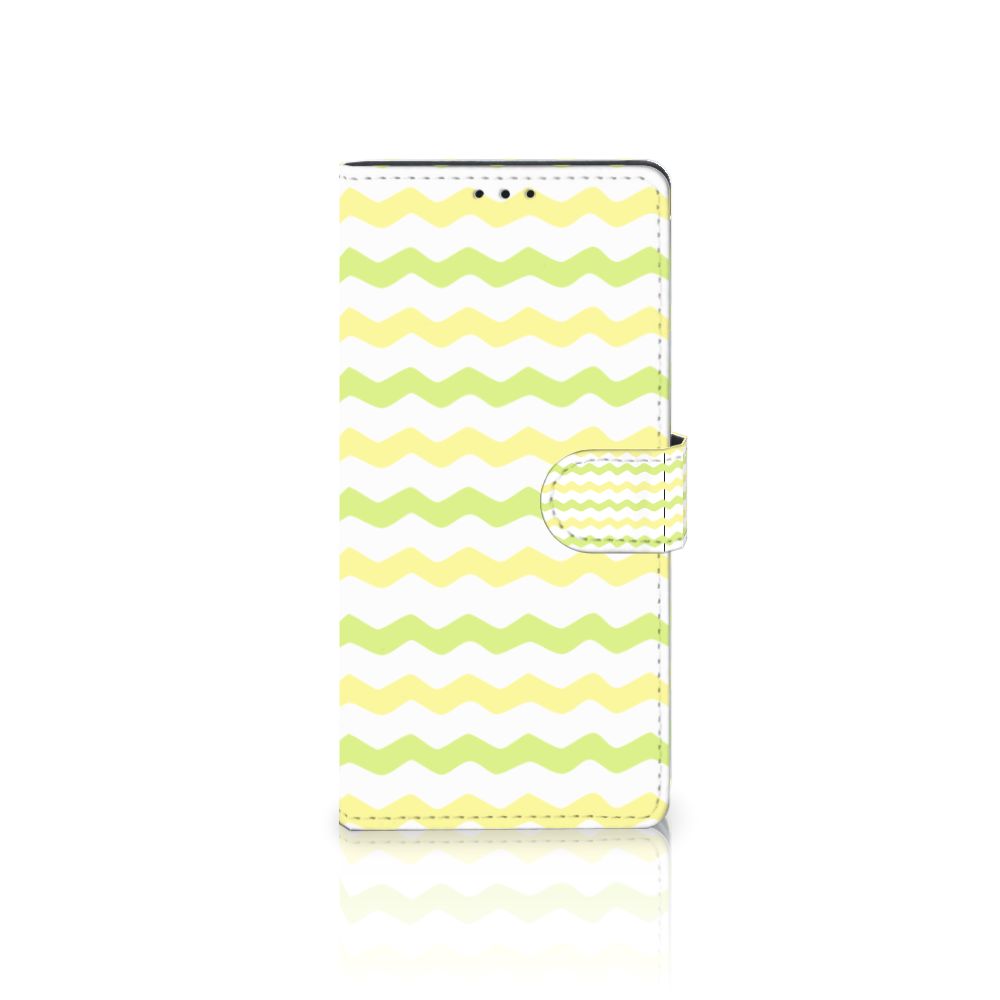 Samsung Galaxy A02s | M02s Telefoon Hoesje Waves Yellow