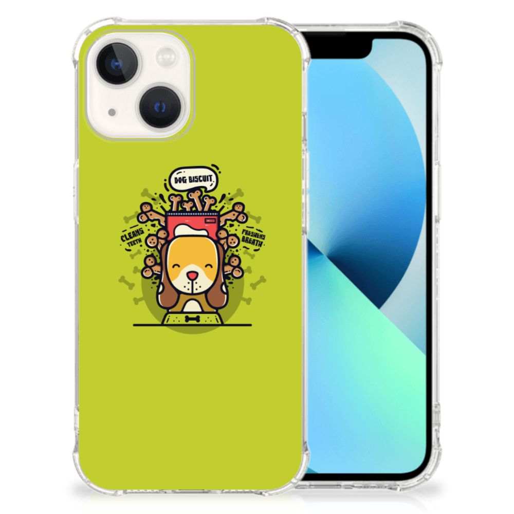 iPhone 13 Stevig Bumper Hoesje Doggy Biscuit B2C Telecom
