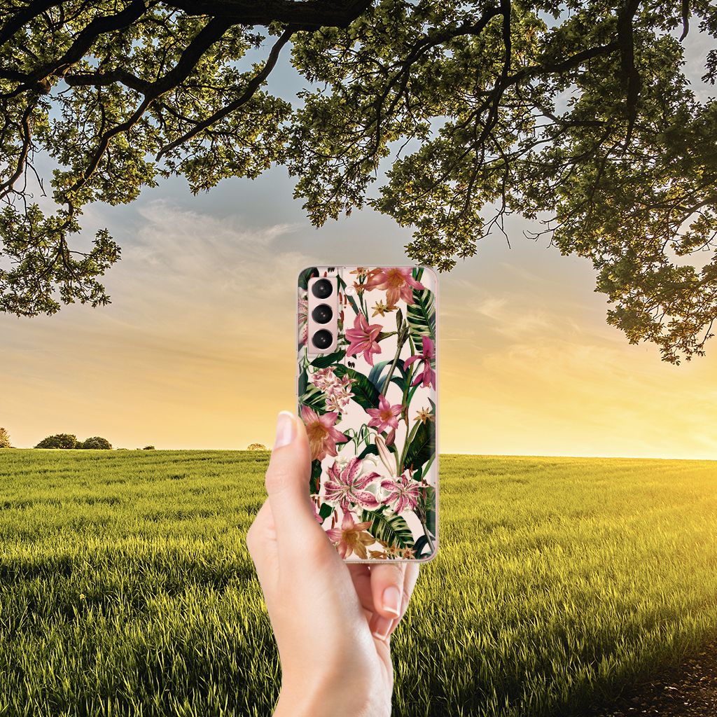 Samsung Galaxy S21 TPU Case Flowers