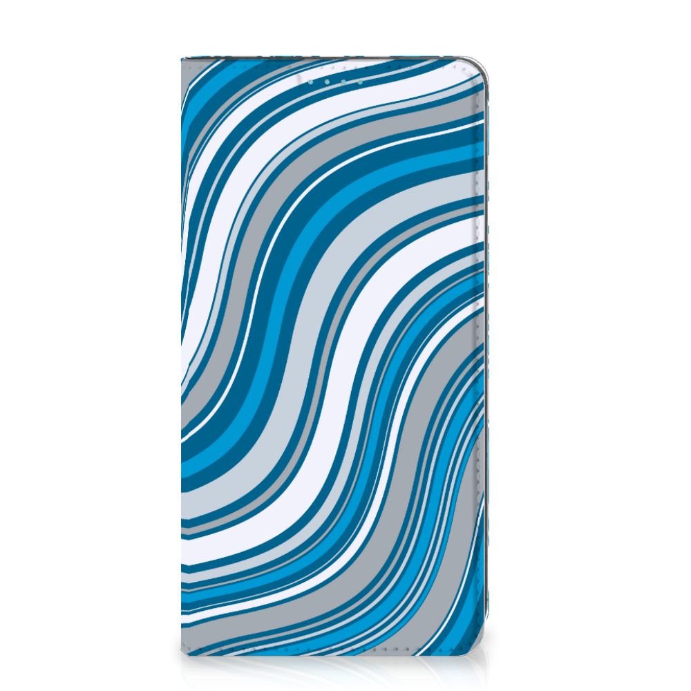 Samsung Galaxy A53 Hoesje met Magneet Waves Blue