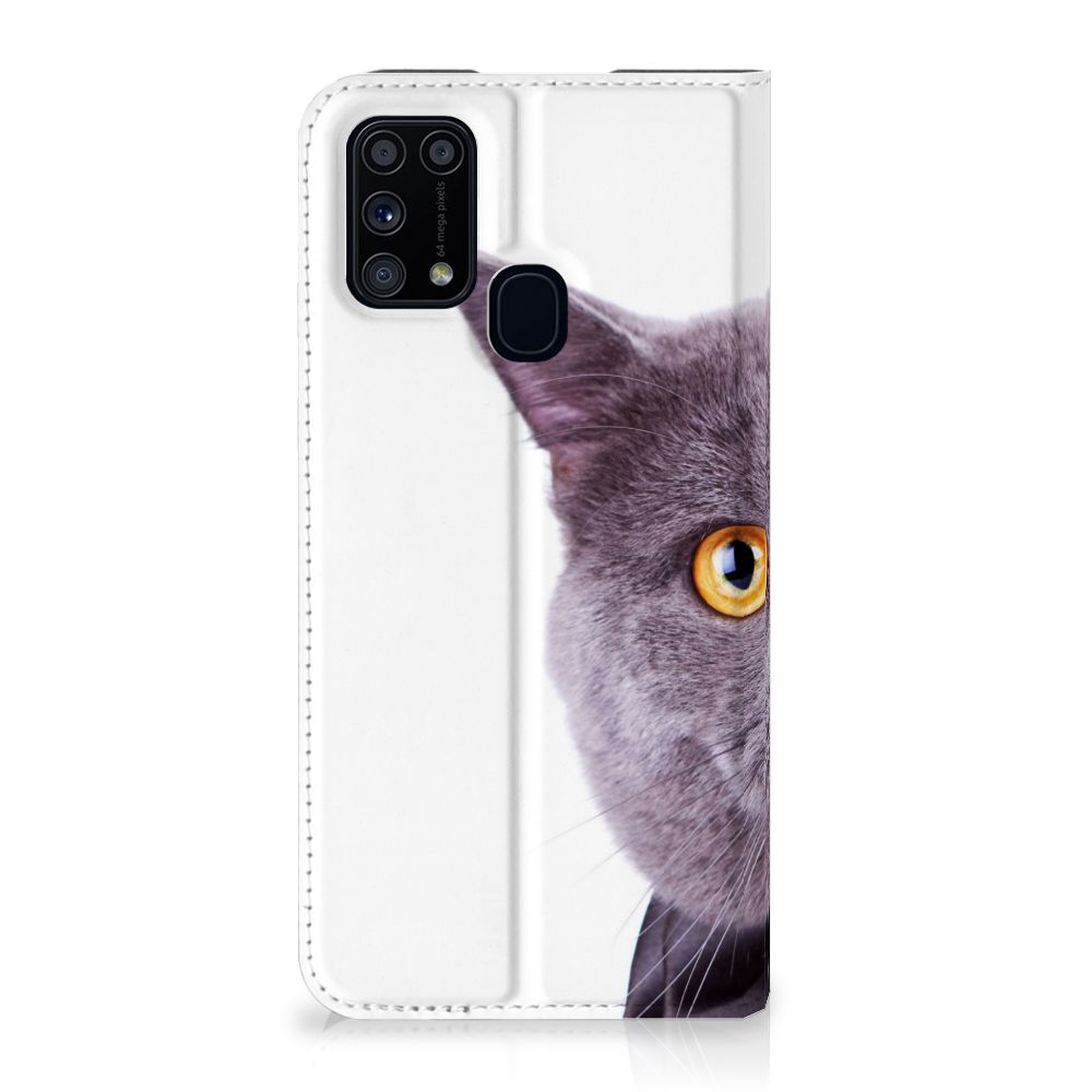 Samsung Galaxy M31 Hoesje maken Kat - B2C Telecom