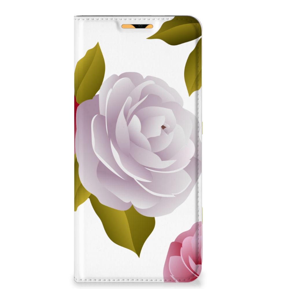 OPPO A15 Smart Cover Roses - B2C Telecom