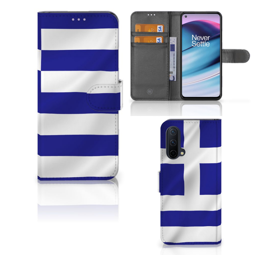 OnePlus Nord CE 5G Bookstyle Case Griekenland