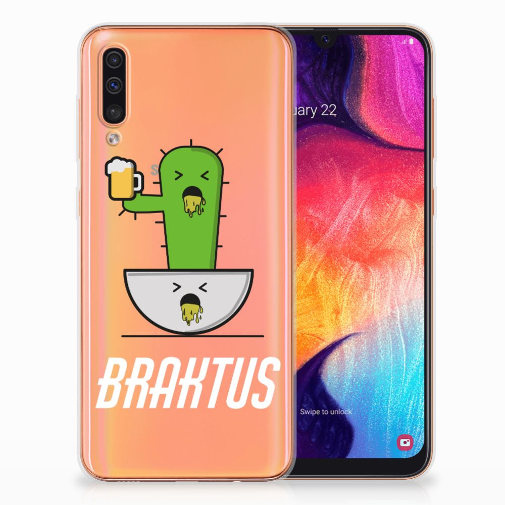 Samsung Galaxy A50 Telefoonhoesje met Naam Braktus