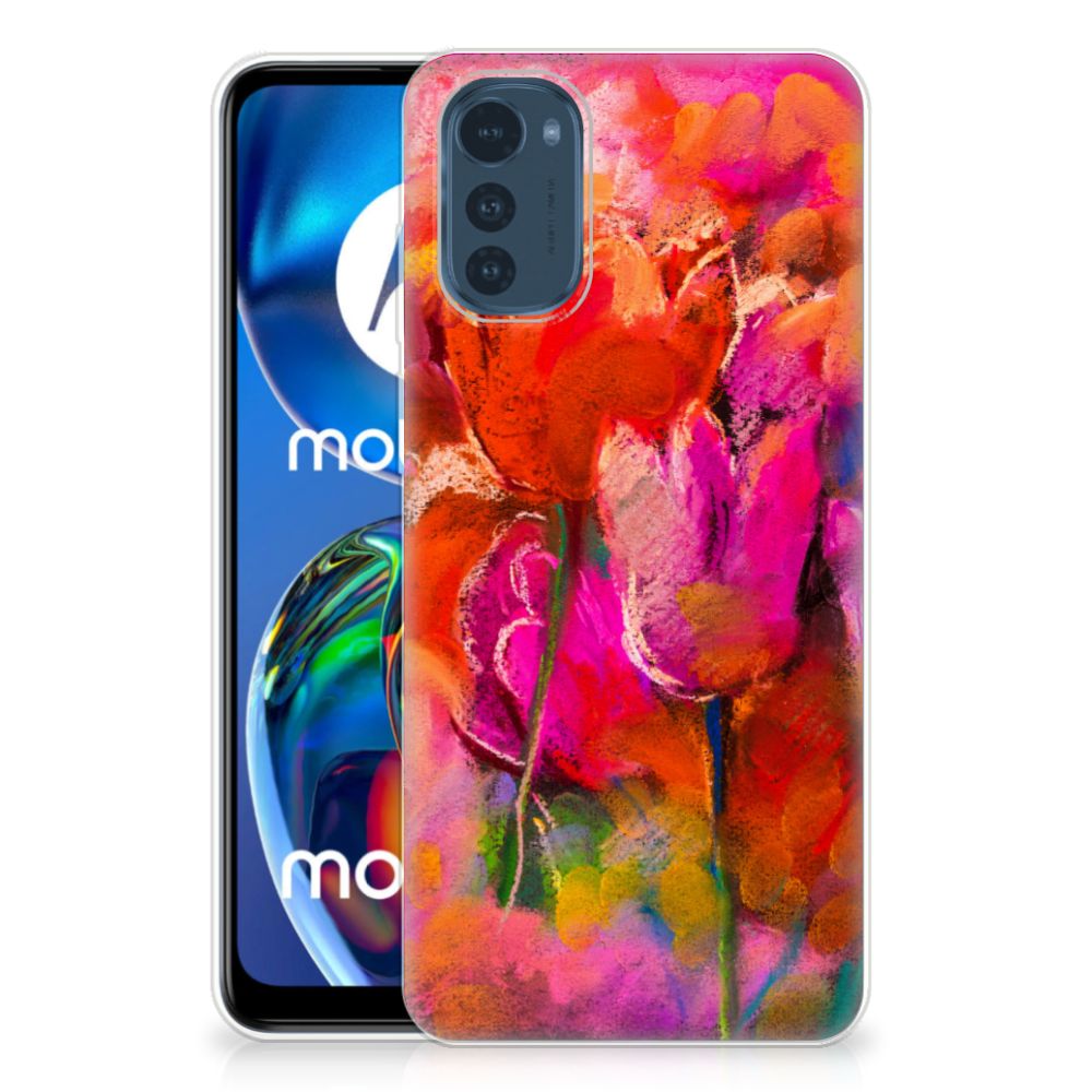 Hoesje maken Motorola Moto E32/E32s Tulips