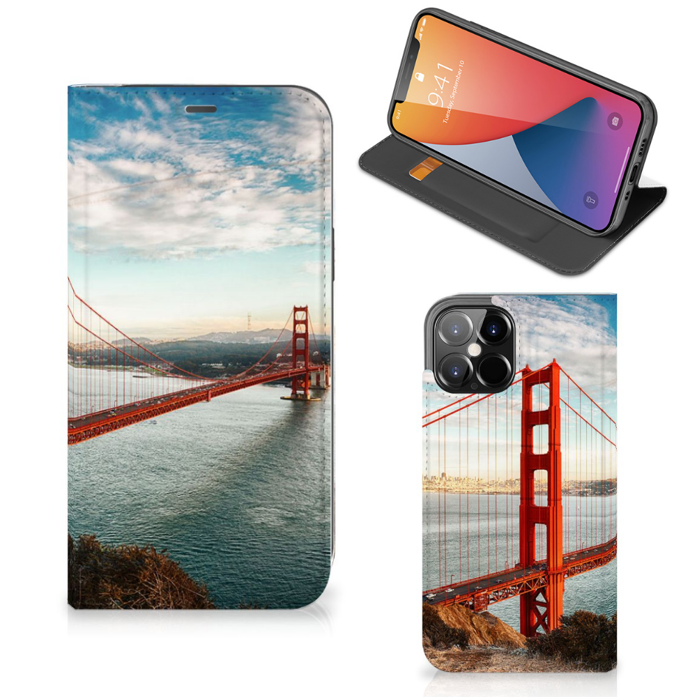 iPhone 12 Pro Max Book Cover Golden Gate Bridge - B2C Telecom