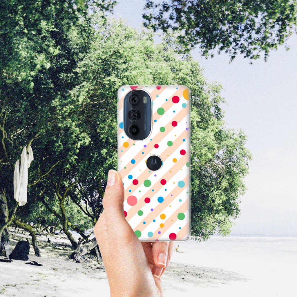 Motorola Edge 30 Pro TPU bumper Dots B2C Telecom
