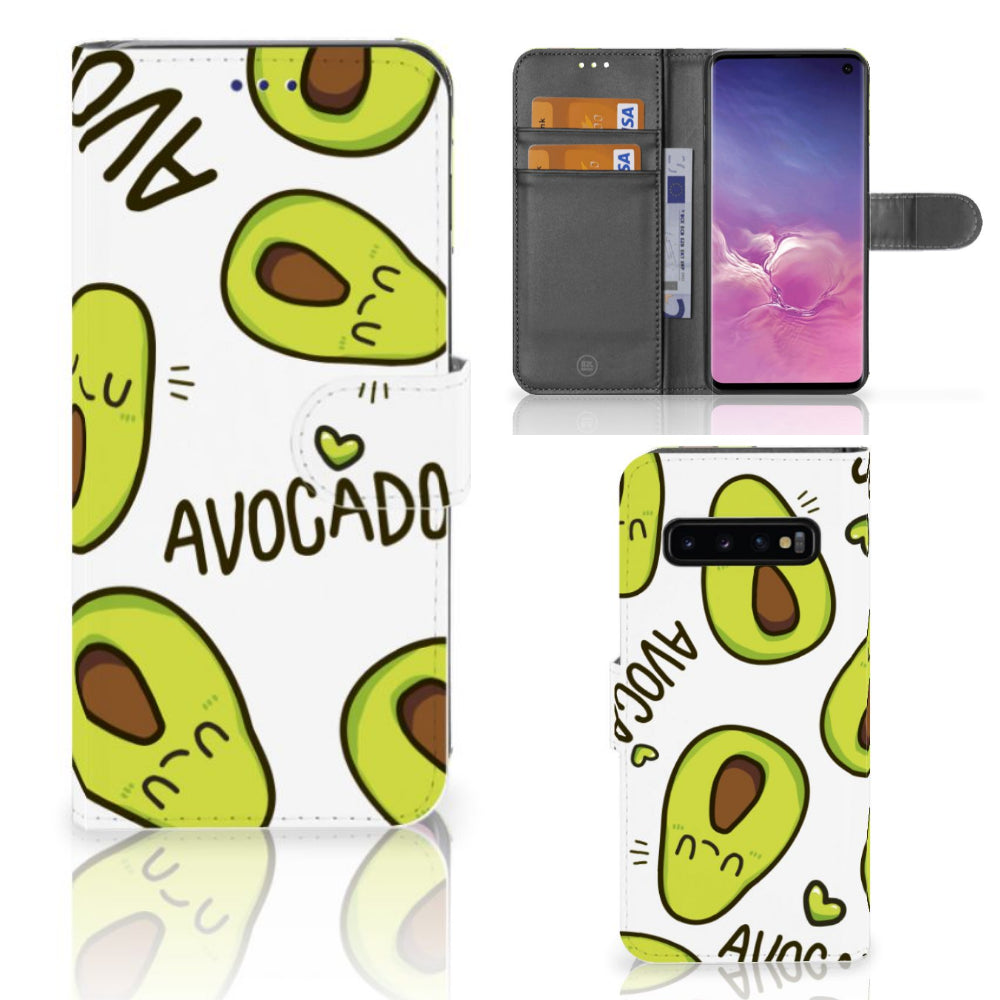 Samsung Galaxy S10 Leuk Hoesje Avocado Singing