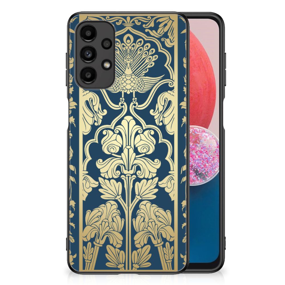Samsung Galaxy A13 4G Bloemen Hoesje Beige Flowers B2C Telecom