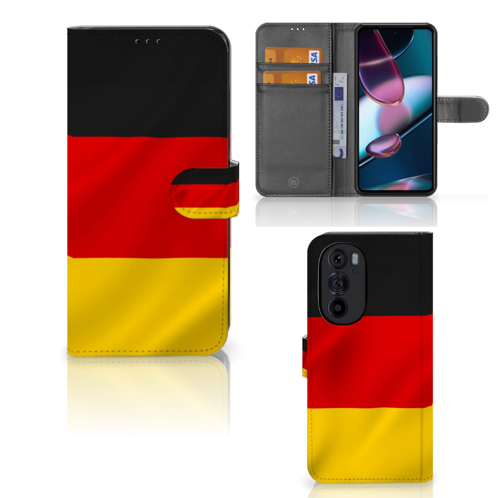 Motorola Edge 30 Pro Bookstyle Case Duitsland