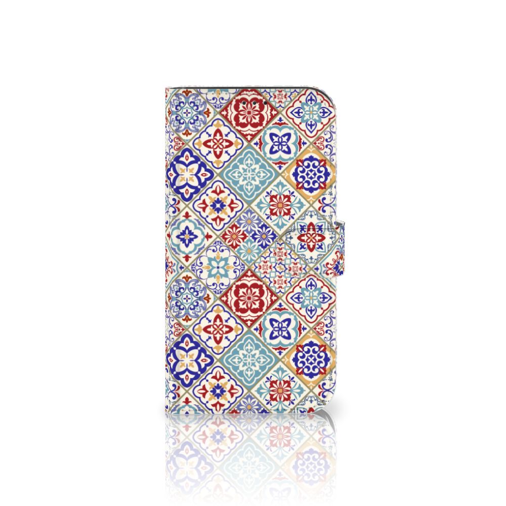 Apple iPhone 12 Pro Max Bookcase Tiles Color