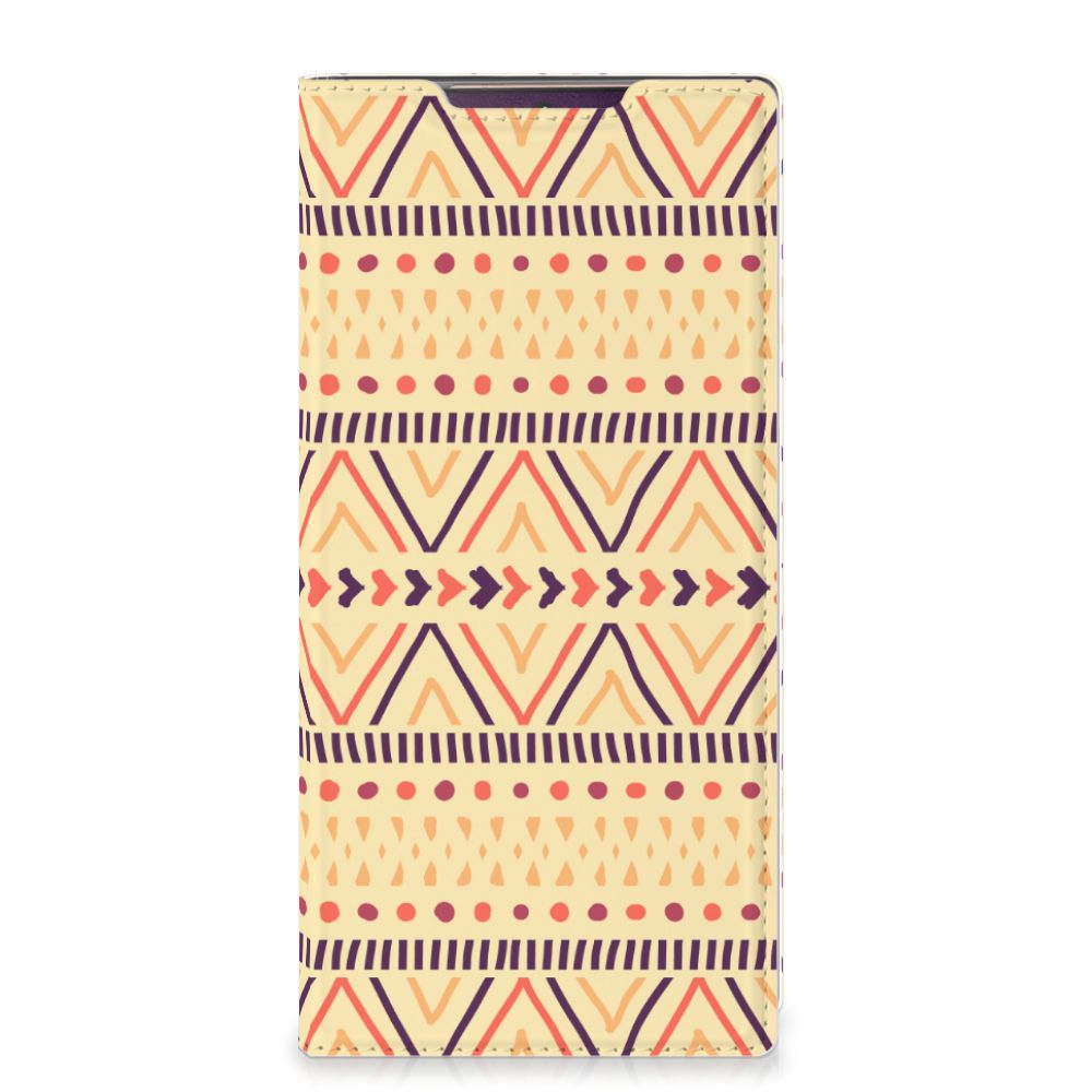 Samsung Galaxy Note 20 Ultra Hoesje met Magneet Aztec Yellow - B2C Telecom