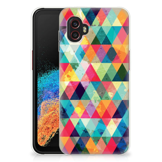 Samsung Galaxy Xcover 6 Pro TPU bumper Geruit