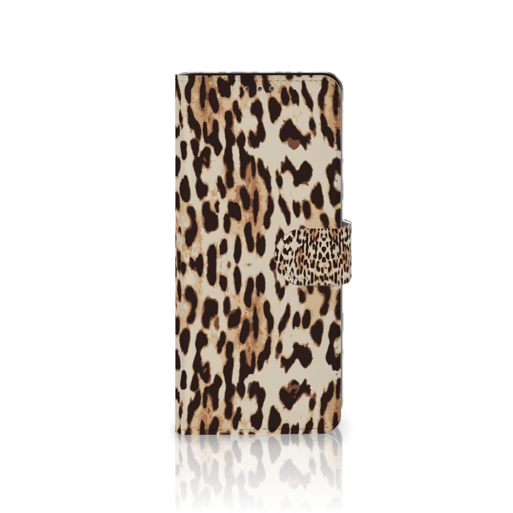 Sony Xperia 5II Telefoonhoesje met Pasjes Leopard