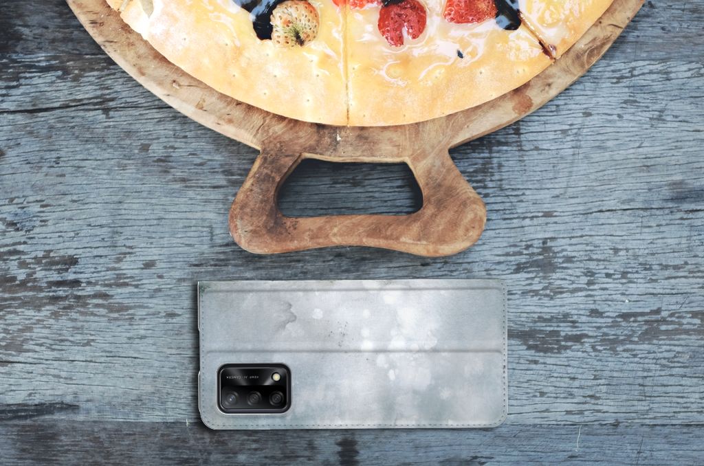 Bookcase OPPO A74 4G Painting Grey - B2C Telecom