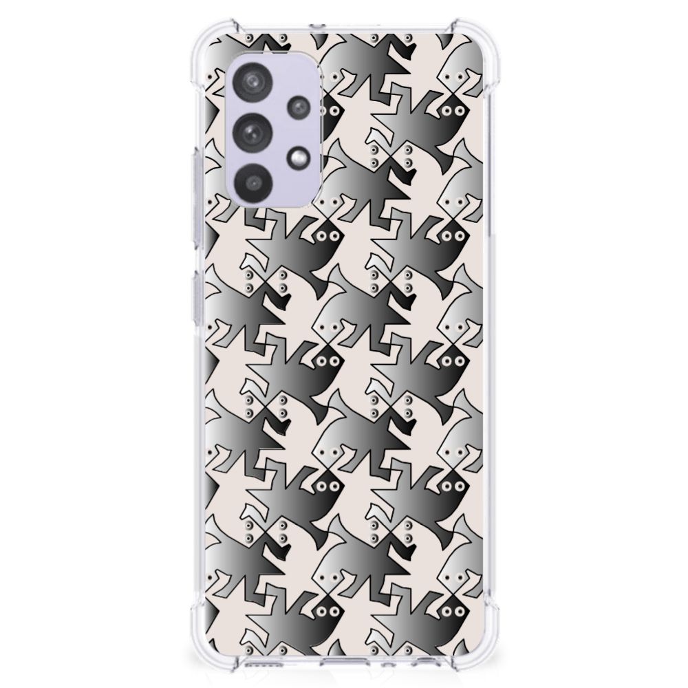 Samsung Galaxy A32 4G | A32 5G Enterprise Editie Case Anti-shock Salamander Grey B2C Telecom