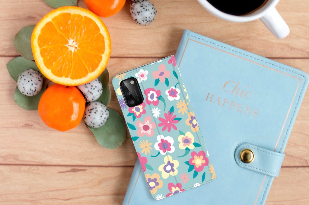 Samsung Galaxy A41 Smart Cover Flower Power - B2C Telecom
