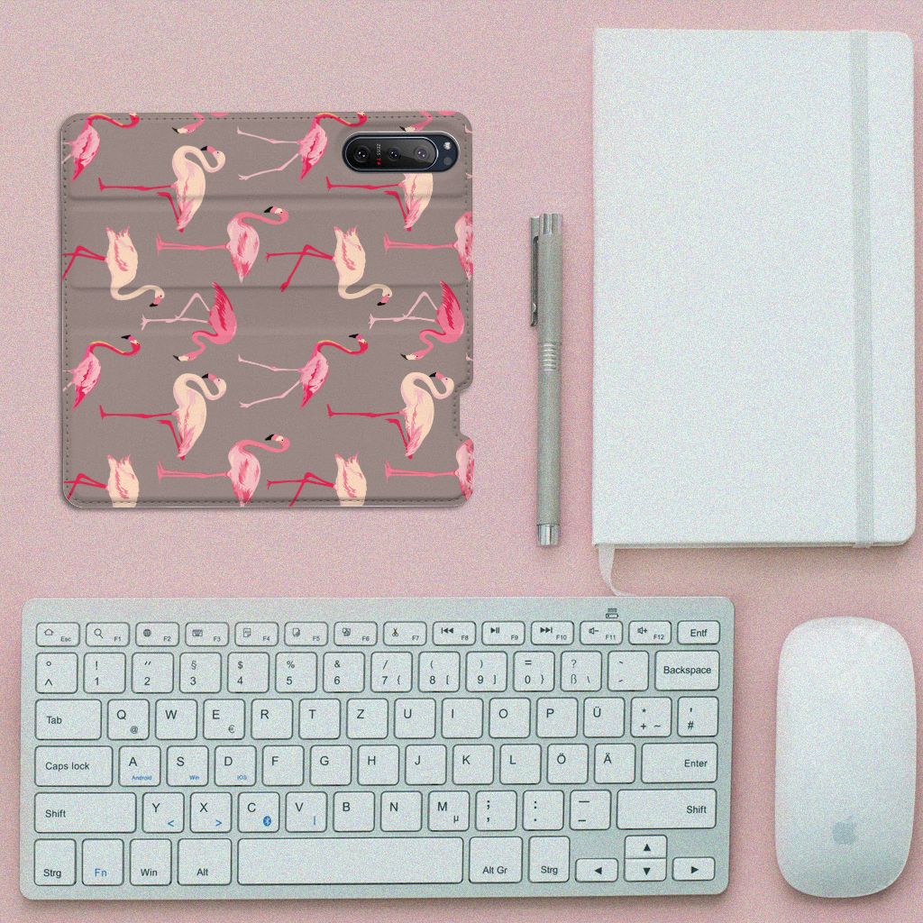Sony Xperia 5 II Hoesje maken Flamingo - B2C Telecom