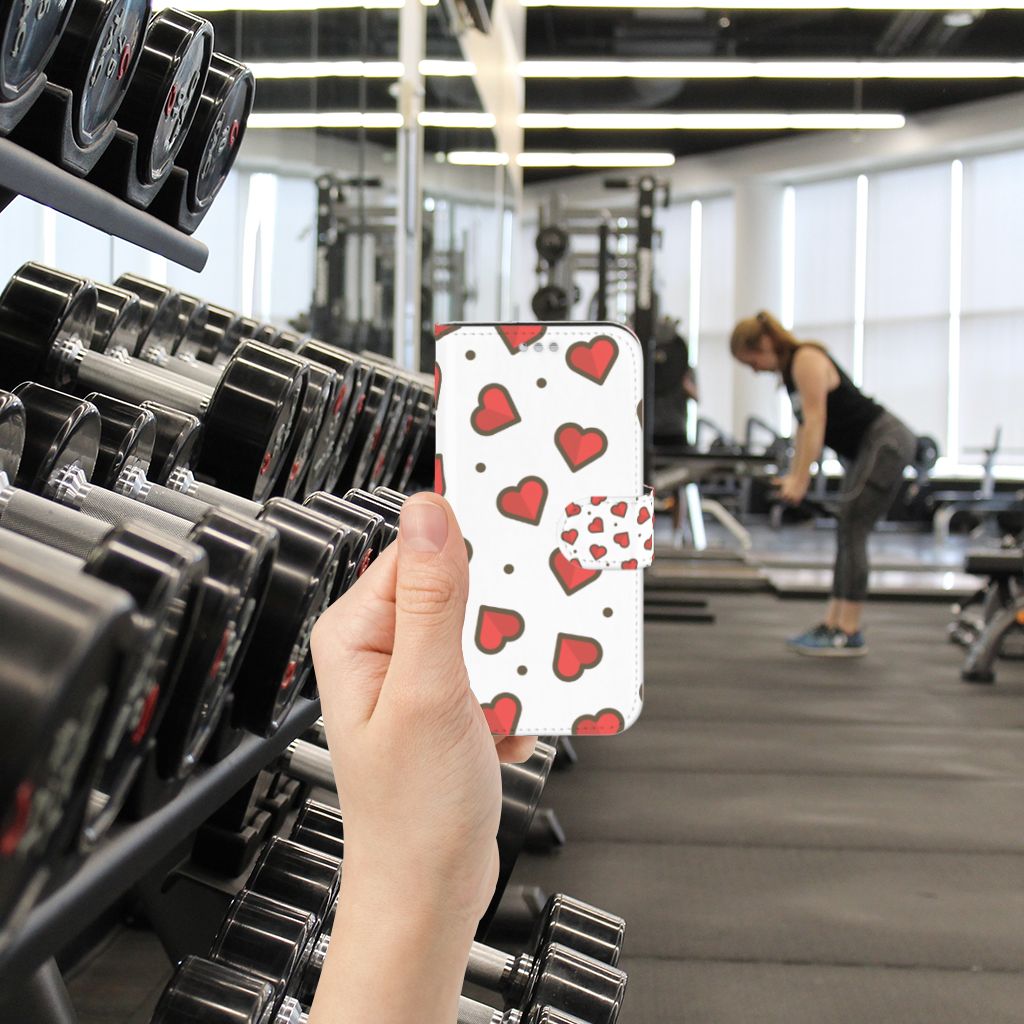 Samsung Galaxy S7 Telefoon Hoesje Hearts
