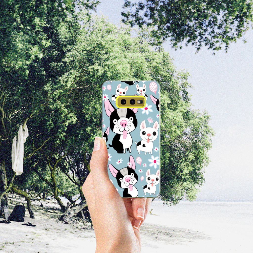 Samsung Galaxy S10e TPU Hoesje Hondjes