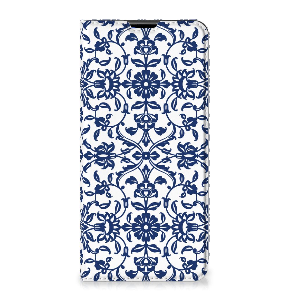 Samsung Galaxy A20s Smart Cover Flower Blue - B2C Telecom