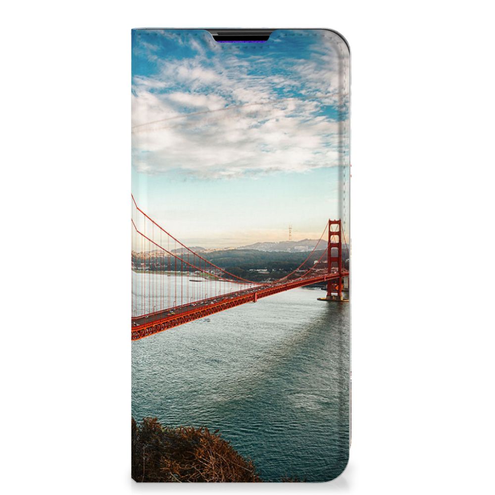 Samsung Galaxy A03s Book Cover Golden Gate Bridge - B2C Telecom