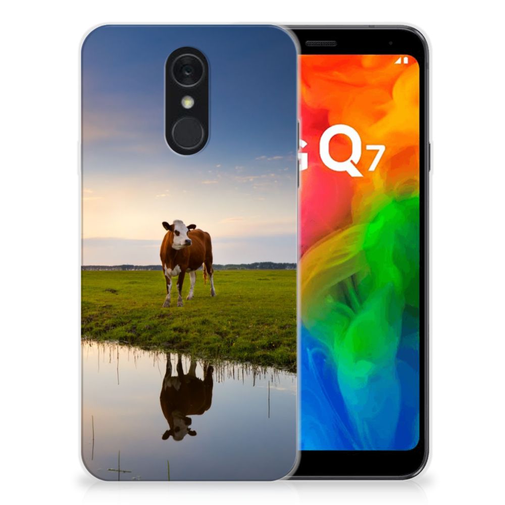 LG Q7 TPU Hoesje Koe