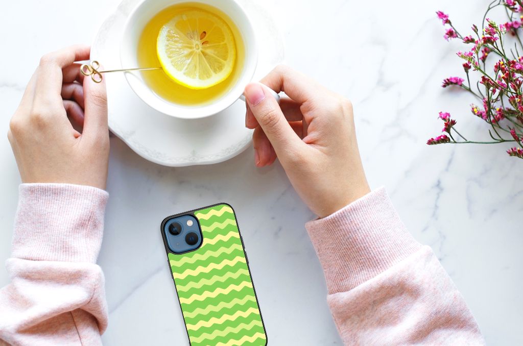 Apple iPhone 13 mini Back Case Waves Green B2C Telecom