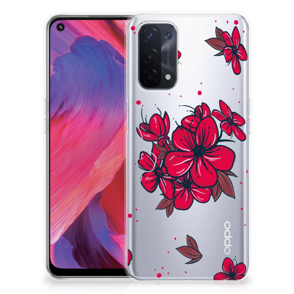 OPPO A93 5G TPU Case Blossom Red