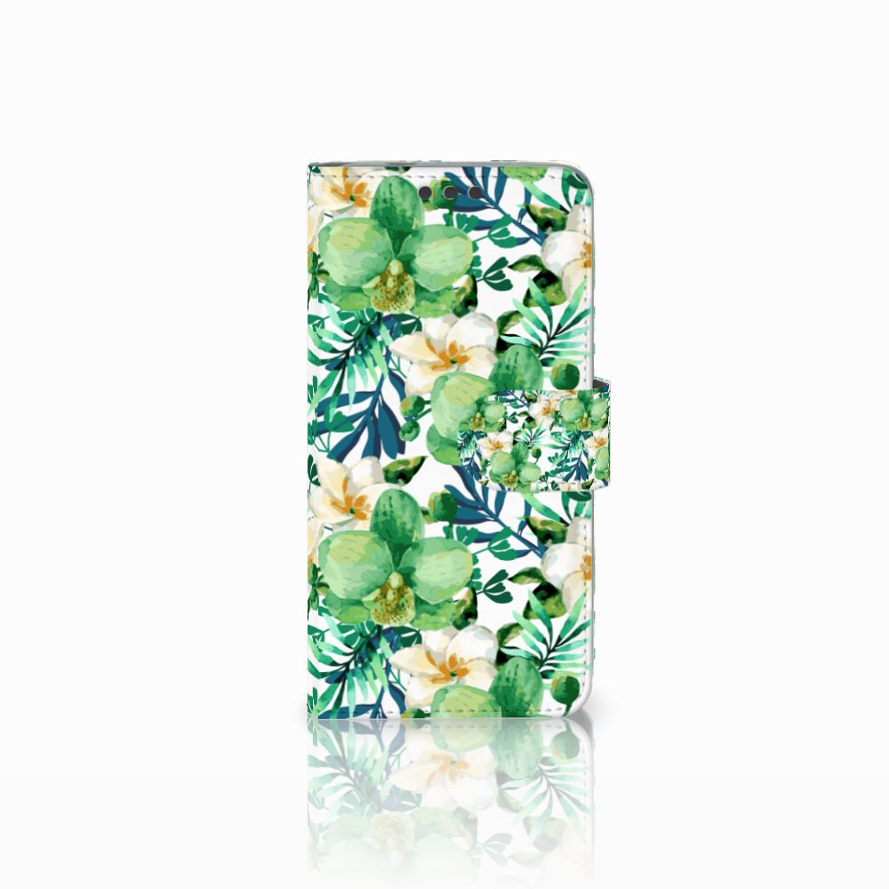 Microsoft Lumia 650 Hoesje Orchidee Groen