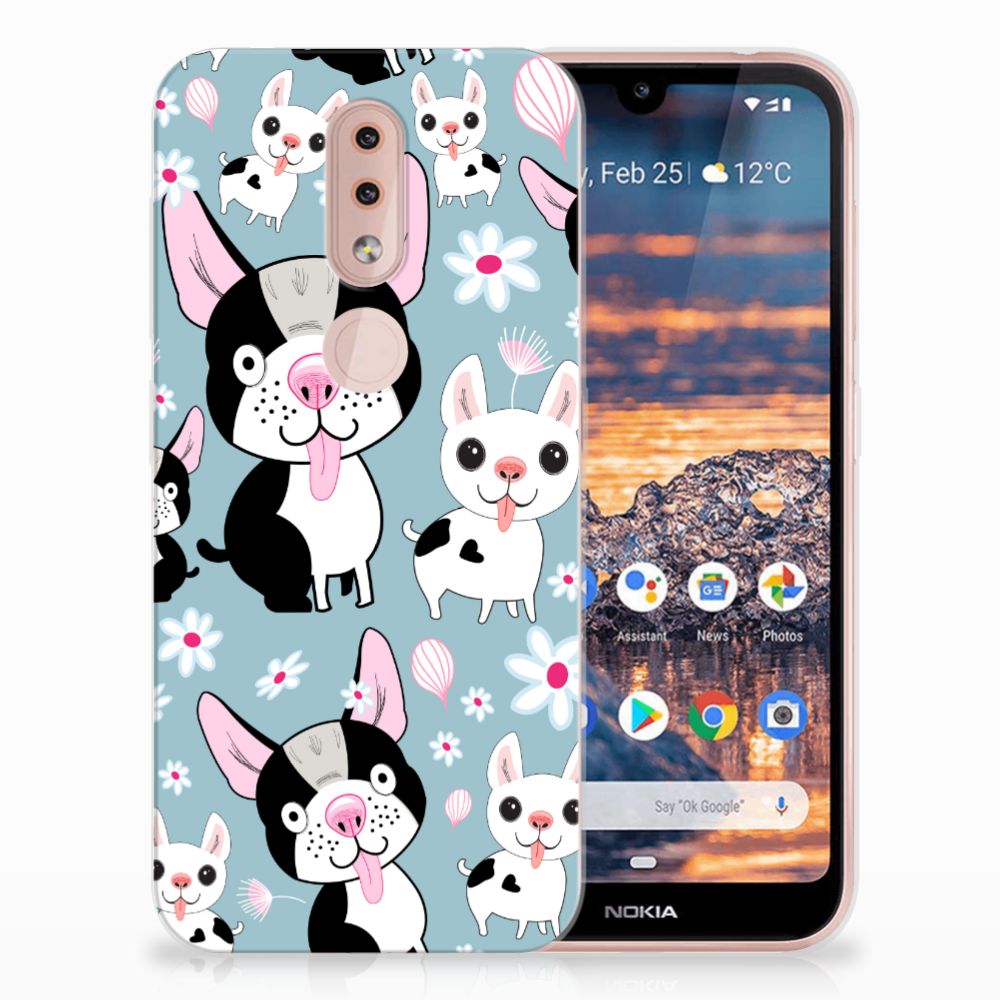 Nokia 4.2 TPU Hoesje Hondjes