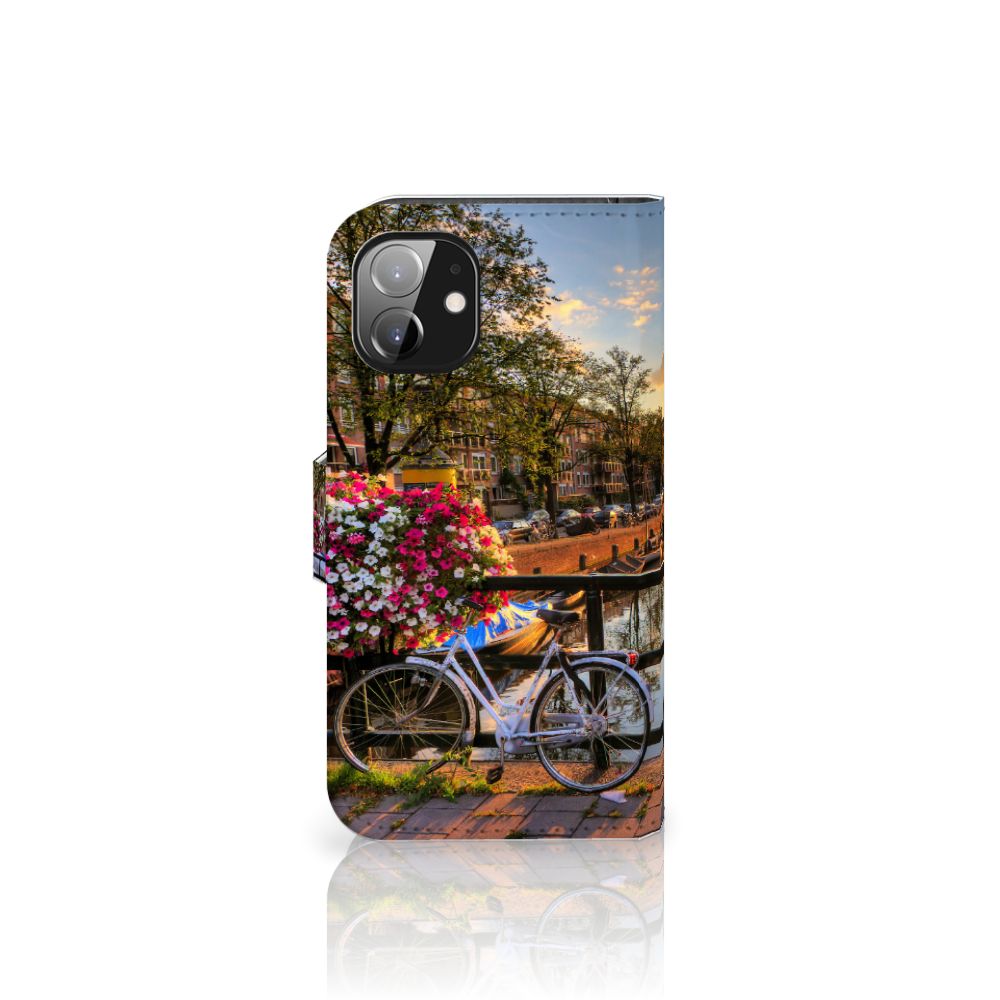 Apple iPhone 12 Mini Flip Cover Amsterdamse Grachten