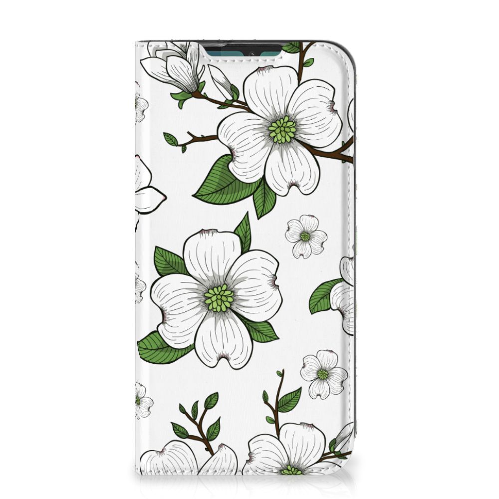 Motorola G8 Plus Smart Cover Dogwood Flowers - B2C Telecom