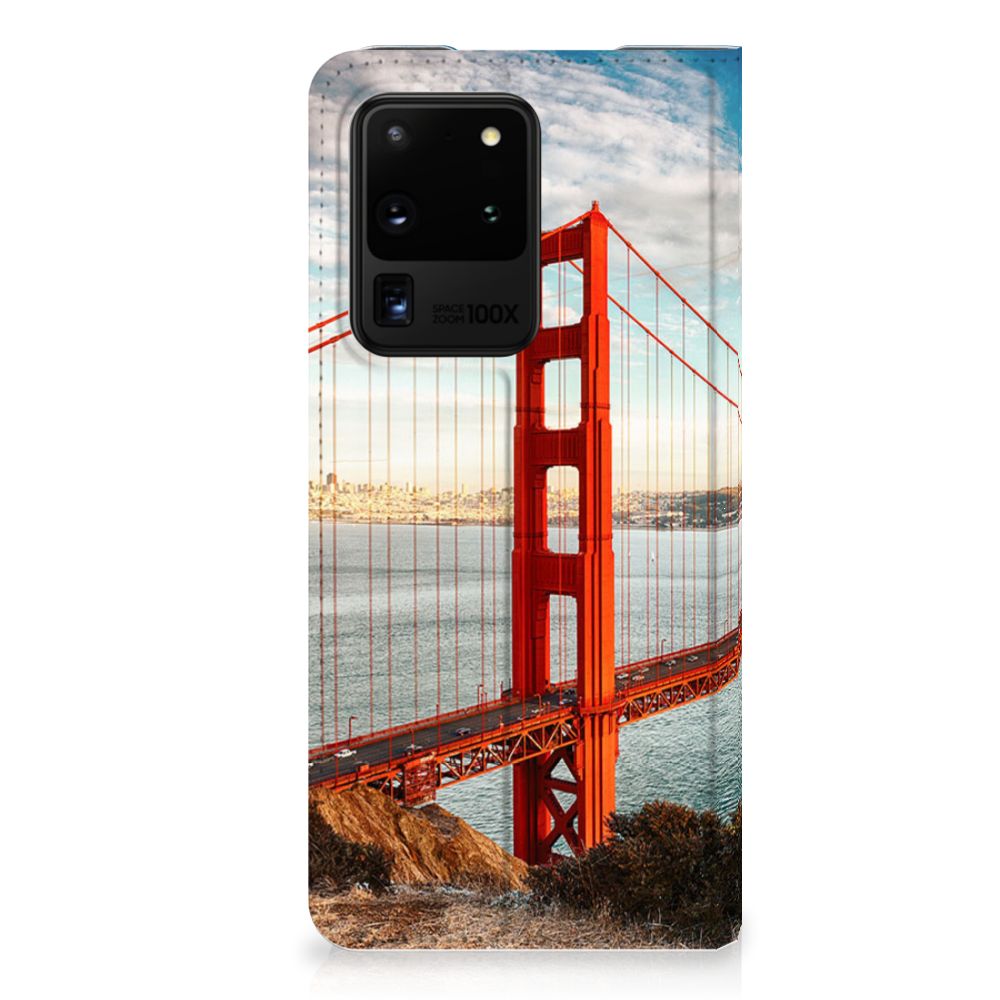 Samsung Galaxy S20 Ultra Book Cover Golden Gate Bridge - B2C Telecom