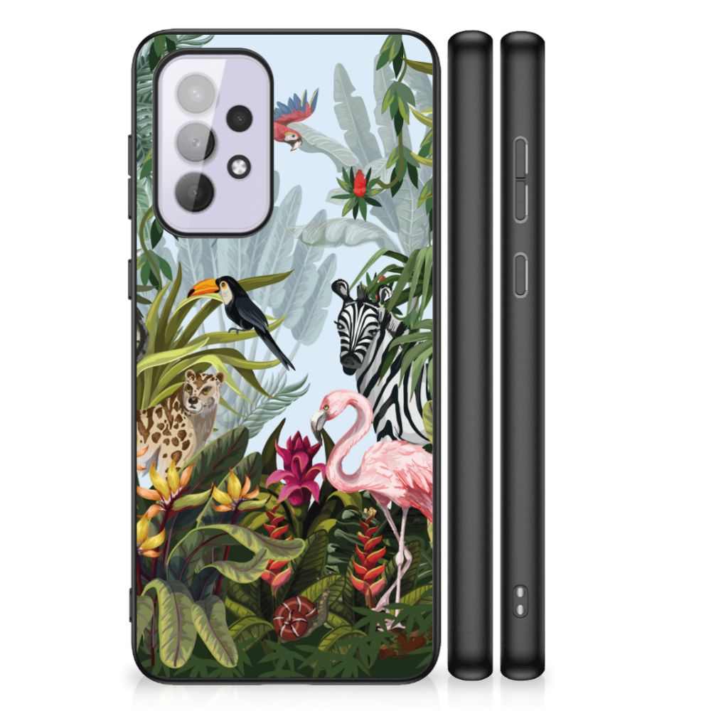Dierenprint Telefoonhoesje voor Samsung Galaxy A33 5G Jungle B2C Telecom