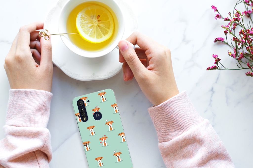 Motorola Moto G8 Power Lite TPU Hoesje Pups B2C Telecom