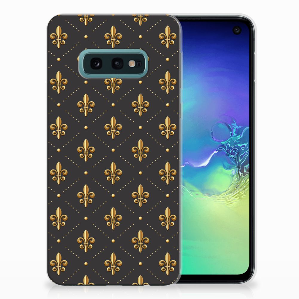 Samsung Galaxy S10e TPU bumper Franse Lelie