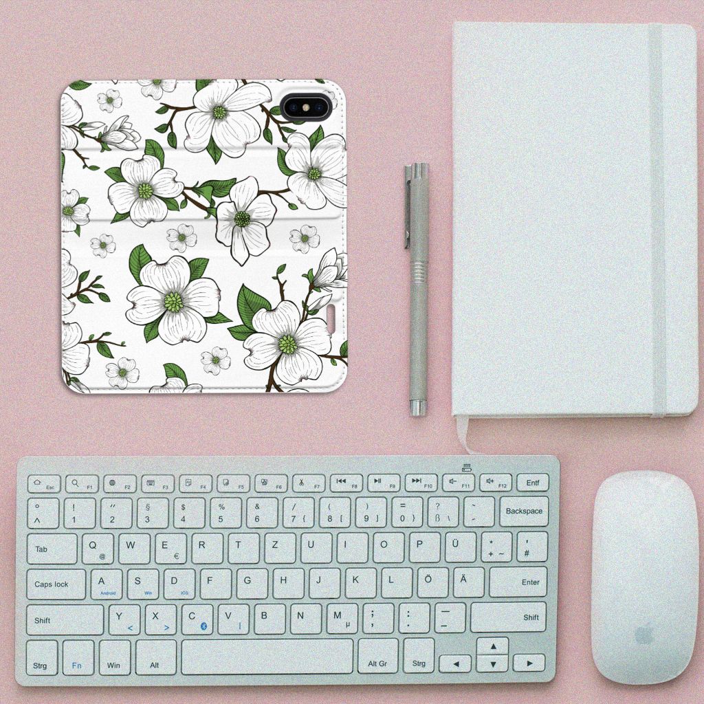 Apple iPhone X | Xs Smart Cover Dogwood Flowers