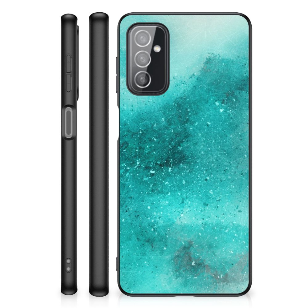 Kleurrijke Telefoonhoesje Samsung Galaxy M52 Painting Blue B2C Telecom