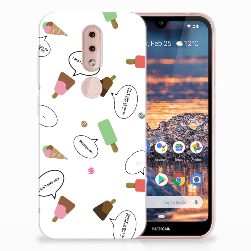 Nokia 4.2 Siliconen Case IJsjes