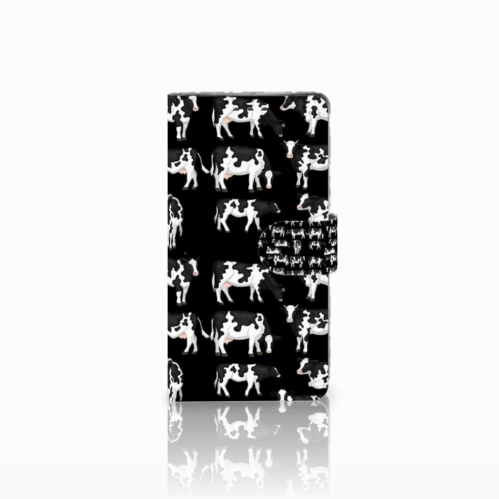 Sony Xperia XZ1 Telefoonhoesje met Pasjes Koetjes