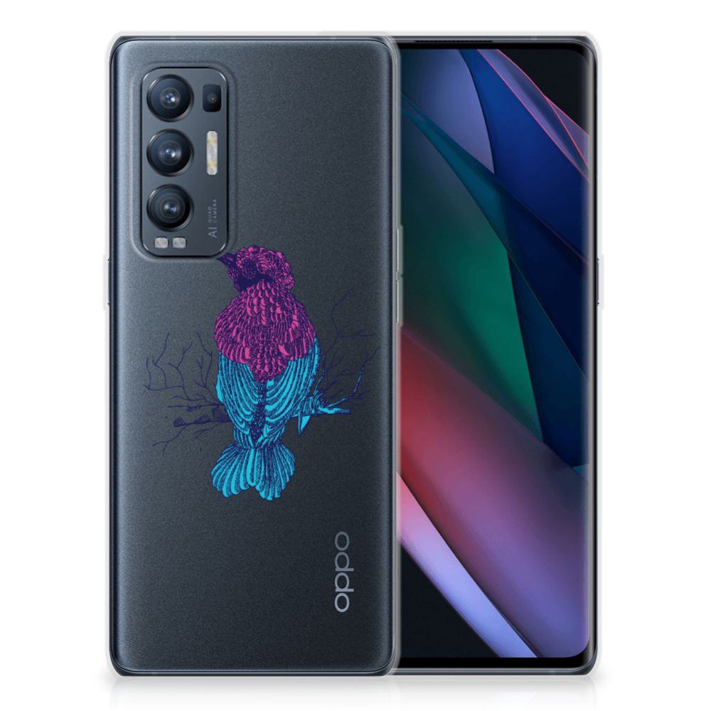 OPPO Find X3 Neo Telefoonhoesje met Naam Merel B2C Telecom