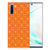 Samsung Galaxy Note 10 TPU bumper Batik Oranje