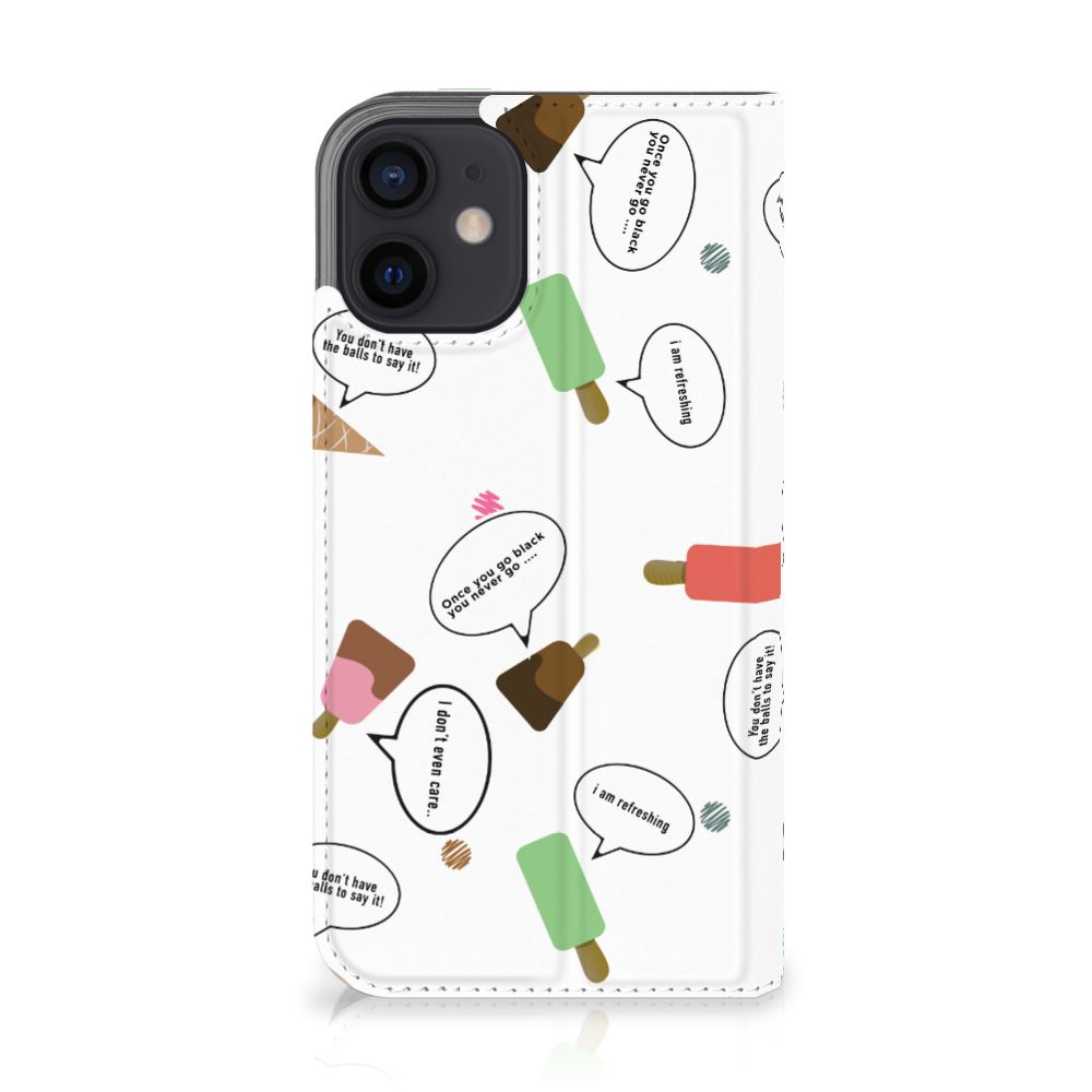 iPhone 12 Mini Flip Style Cover IJsjes - B2C Telecom