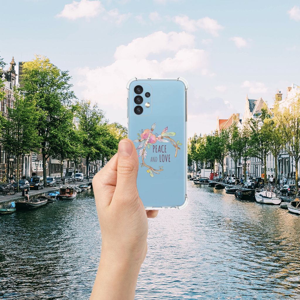Samsung Galaxy A13 (4G) Stevig Bumper Hoesje Boho Text B2C Telecom
