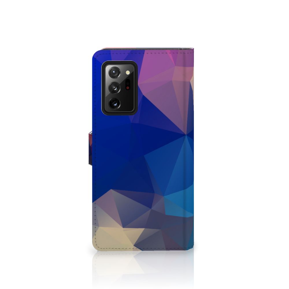 Samsung Galaxy Note20 Ultra Book Case Polygon Dark