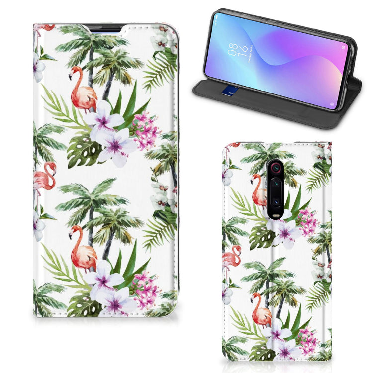 Xiaomi Mi 9T Pro Hoesje maken Flamingo Palms